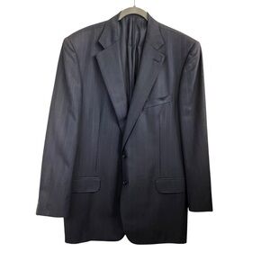 Ermenegildo Zegna Wool Silk Blazer Jacket Sport Coat Men Italian SZ  56R US 46R